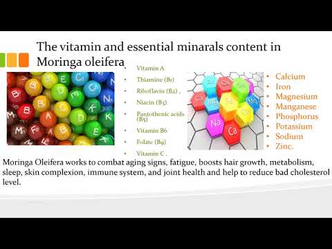 Moringa oleifera extract 60 capsules net weight of 500mg, no...