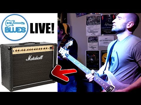 Marshall DSL40CR Amplifier Live Tones (Blues Jam)