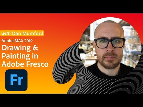Drawing & Painting in Adobe Fresco with Dan Mumford | Adobe MAX 2019 | Creative Cloud