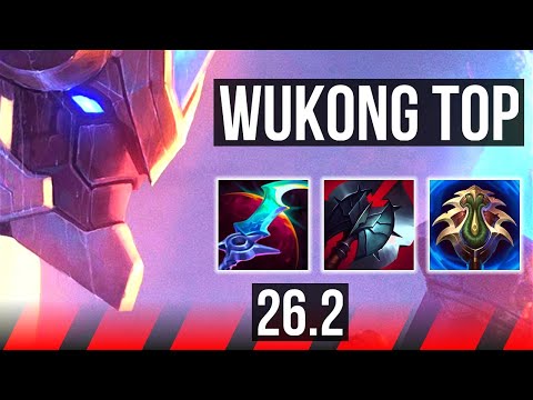 WUKONG vs SHEN (TOP) | 38K damage | KR Challenger | 26.2