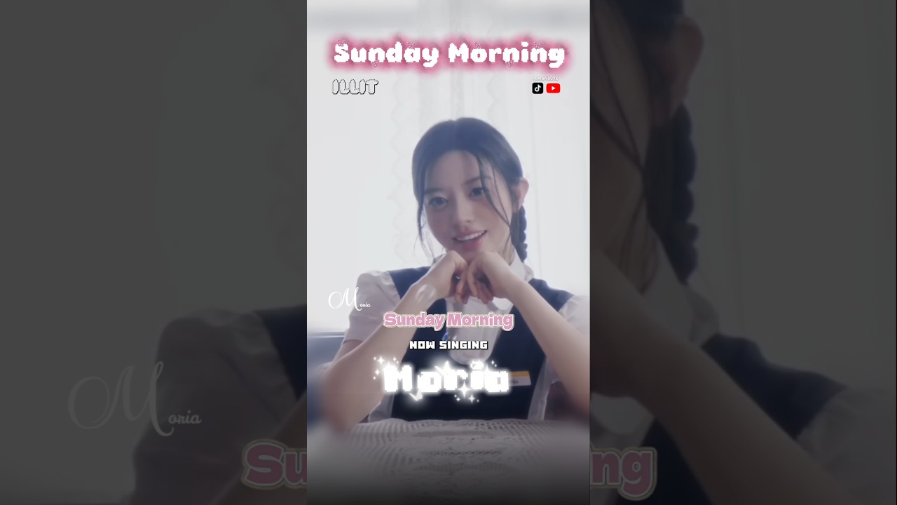 Sunday Morning Vocal COVER #Anime #vocalcover #SundayMorning #ILLIT #Moria_kca #kpop #jpop