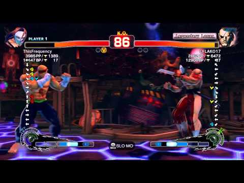 SSF4AE V. 2012 LFLAKO17(SAGAT) VS. THISFREQUENCY (VEGA)