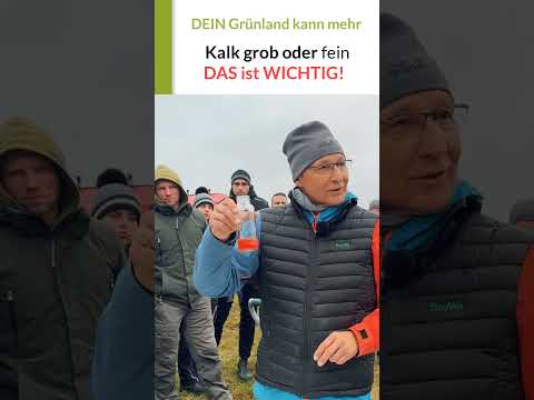 Warum wirkt der grobe Kalk NICHT? Live-Grünlandtag mit Hans Koch | #grünlanddüngung #grünland