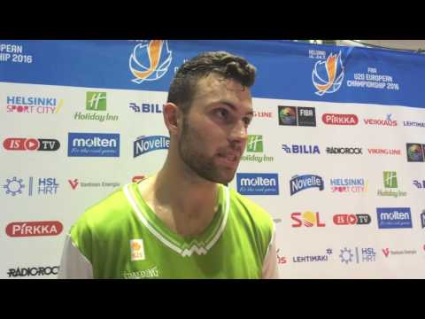 #FIBAU20Europe, Nejc Zupan, Slovenia