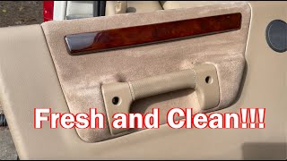 Land Rover Discovery 2 car door panel restoration!