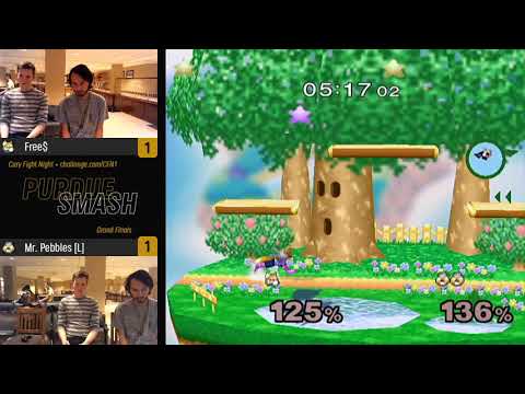 Cary Fight Night 1 - Grand Finals - (Fox) Free$ vs Mr. Pebbles (Sheik)