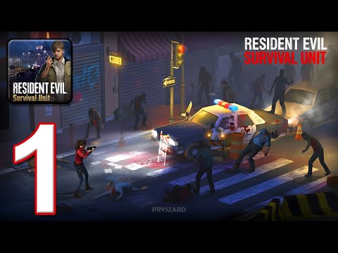 Resident Evil Survival Unit - Gameplay Walkthrough Part 1 - Chapter 1 & 2 (iOS, Android)