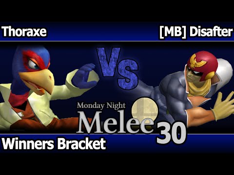 MNM 30 Melee - Thoraxe (Falco) vs [MB] Disafter (C Falcon, Marth, Fox) - Winners Bracket