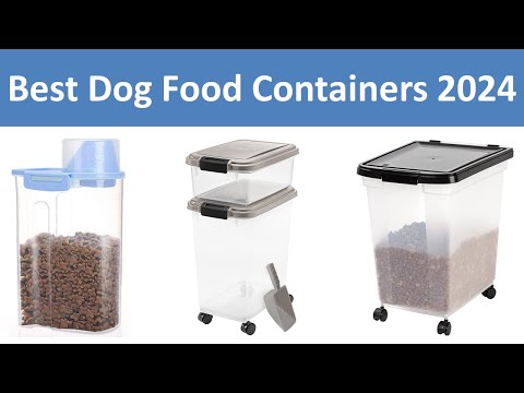 Top 5 Best Dog Food Containers in 2024