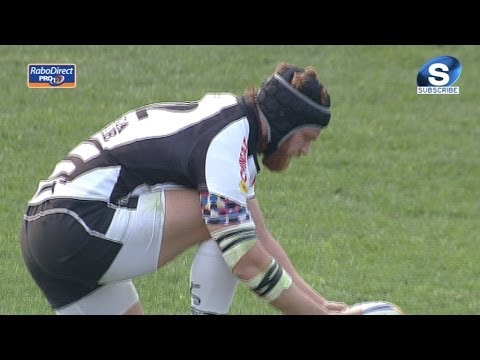 Gonzalo Garcia Penalty - Zebre v Newport Gwent Dragons 29th March 2014
