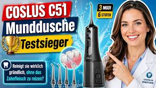COSLUS C51 Munddusche Test – Reinigt sie wirklich gründlich, ohne das Zahnfleisch zu reizen?