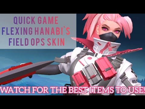 QUICK WIN WITH HANABI USING PRO BATTLE SETUP & NEW SKIN!