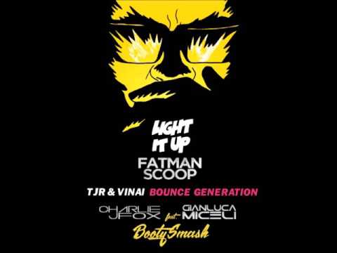 Major Lazer  ft. Fatman Scoop VS. TJR & Vinai - Bounce It Up ( Charlie J Fox ft. Miceli BootySmash)