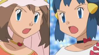 Pokemon Diamond & Pearl - Contest battle - May/Glaceon vs Dawn/Piplup part 2