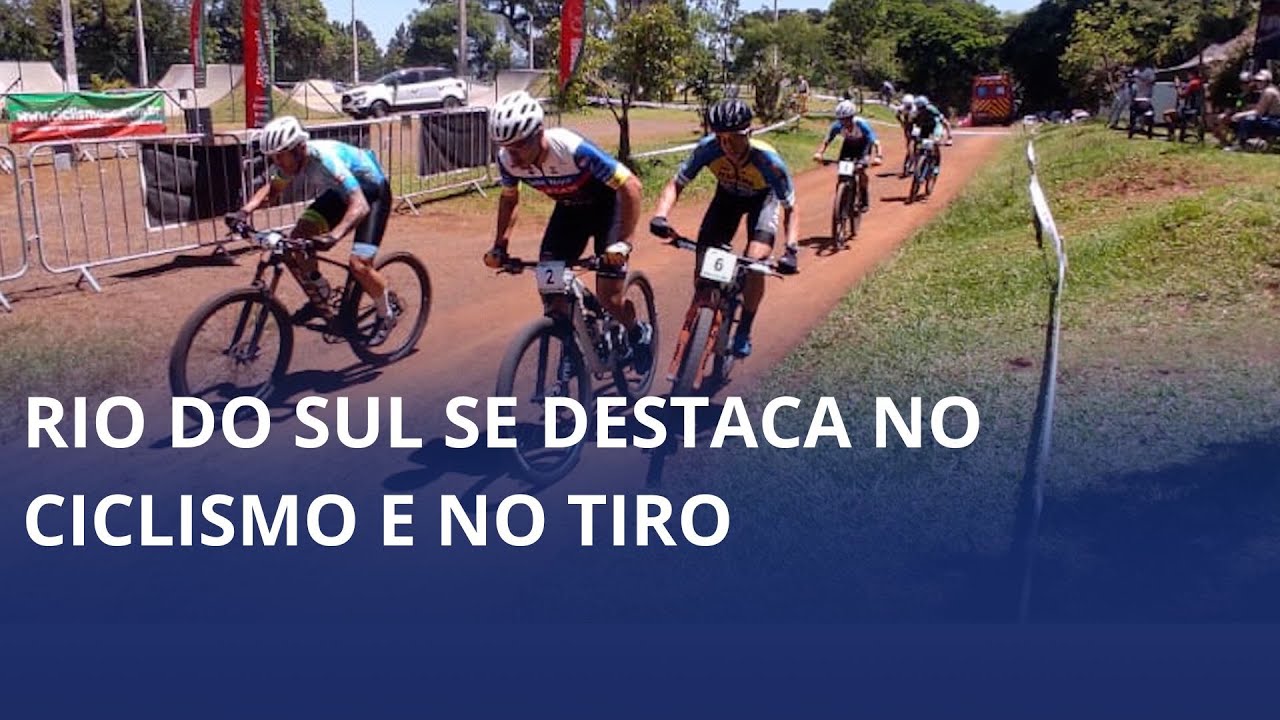 JASC 2025. Rio do Sul se destaca no ciclismo e no tiro