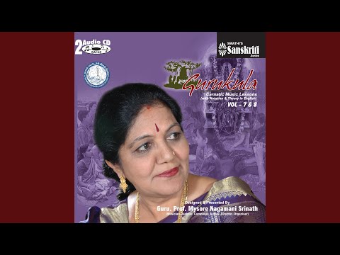 Thana Varna 2 (Teaching & Chorus) - Evvari Bodhana – Abhogi – Adi