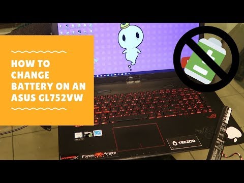 ASUS ROG GL752VW DH71 Battery Repair