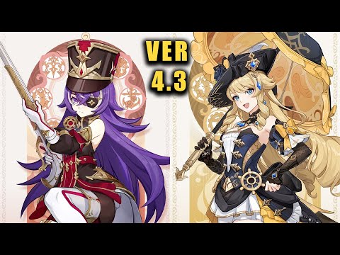 NEW 4.3 Characters Releasing | Navia & Chevreuse | Genshin Impact