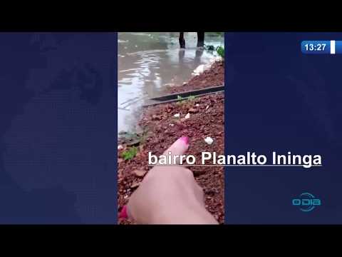 O DIA NEWS 22 04 20  Teresina registra alto volume de chuva e vaÌrios pontos de alagamento