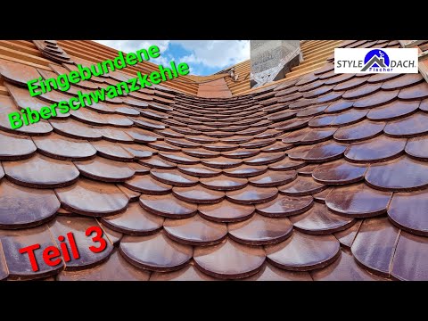 Eingebundene Biberschwanzkehle - Teil 3 - 3 Ziegel breit - Live aus Langensteinbach