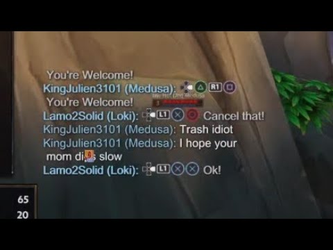 KingJulien3101 smh... | The SMITE "community" in a nutshell