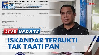 Gugatan Iskandar Idrus Ditolak Mahkamah PAN, Terbukti Sudah Tidak Menaati Keputusan Partai