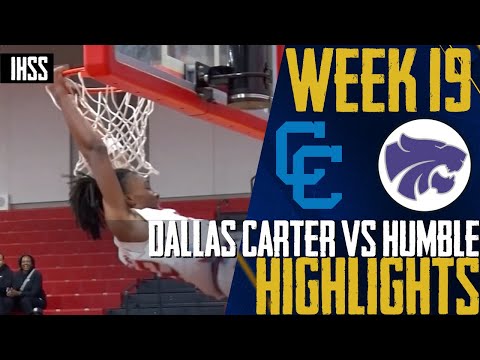 Carter Cowboys Dominate Humble Wildcats 71-38 in DISD Invitational