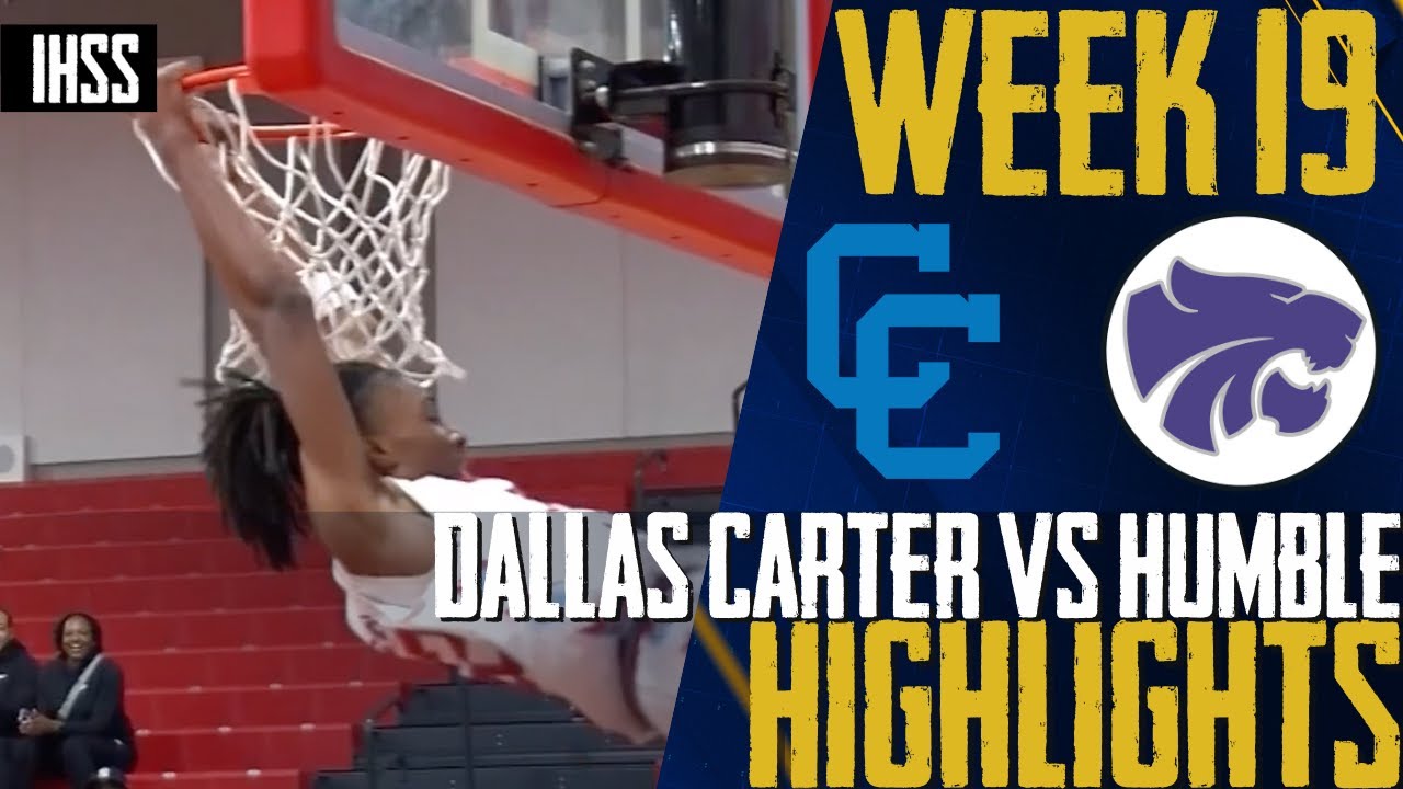 Carter Cowboys Dominate Humble Wildcats 71-38 in DISD Invitational