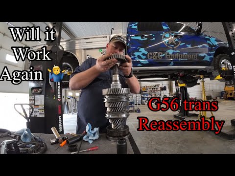 Reassembly of a Mercedes G56 transmission in our Dodge Ram 3500 truck after some strange carnage🔥