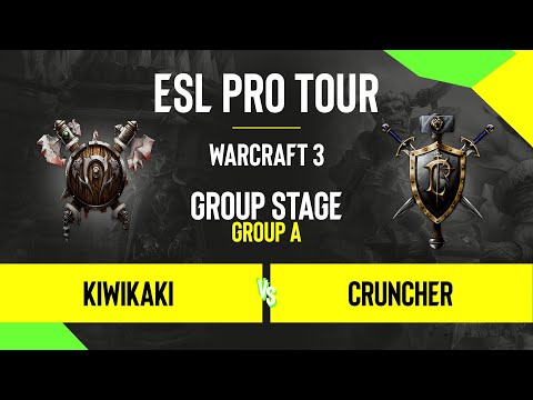 WC3 - KiWiKaKi vs. CrunCher - DreamHack Warcraft 3 Open: Summer 2020 - Group A - NA