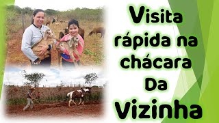 Visita rpida na chcara vizinha!