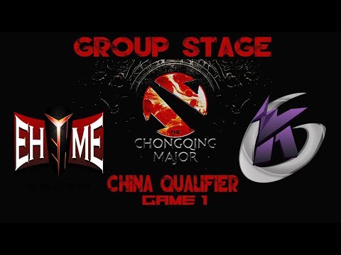 EHOME VS KEEN GAMING | CHONGQING MAJOR | CHINA QUALIFIER | GROUPSTAGE - GAME 1
