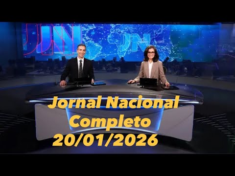 Jornal Nacional ( Completo )  20-01-2026