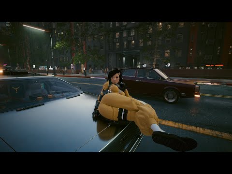 V OUTATIME [Cyberpunk 2077] DeLorean BTTF