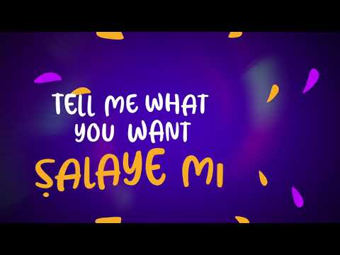 Toye Aru, Danny Vibes - ṢALAYE (Lyric Video)