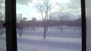 Japanese Culture Vids: Short Bus Ride In 登別 Noboribetsu Hokkaido