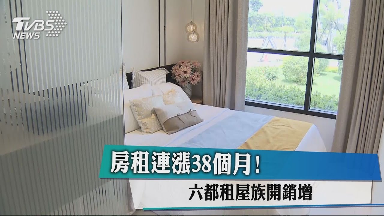 房租連漲38個月! 6都租屋族開銷增