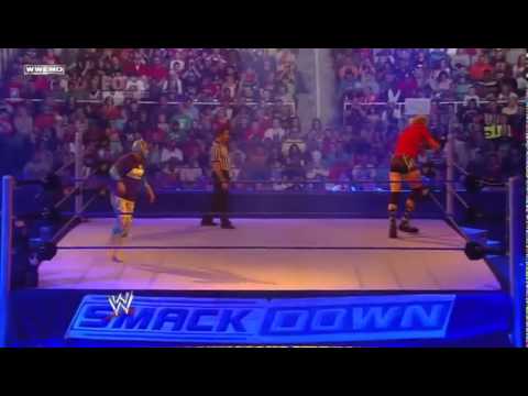 WWE Smackdown 4_29_11 Sin cara vs Swagger