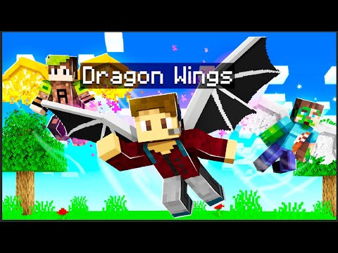 HOW TO GROW DRAGON WINGS In MINECRAFT
