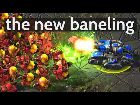 Even Mech Can't Stop the NEW Baneling! StarCraft 2