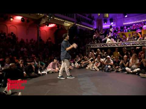Riceball vs Fabbreezy JUDGE BATTLE Hiphop Forever - Summer Dance Forever 2016