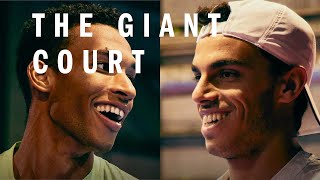 Adidas Auger-Aliassime & Cerundolo Take On The Giant Court