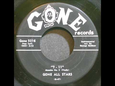 GONE ALL STARS FEAT. BUDDY LUCAS - 7-11 / DOWN YONDER ROCK - GONE 5016 - 1/58