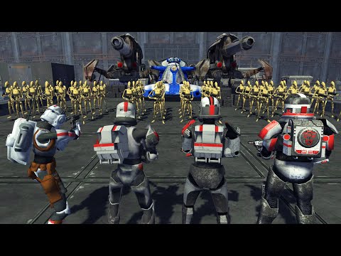 Can Bad Batch take the Droid SUPER FORTRESS?! - Men of War: Star Wars Mod Battle Simulator