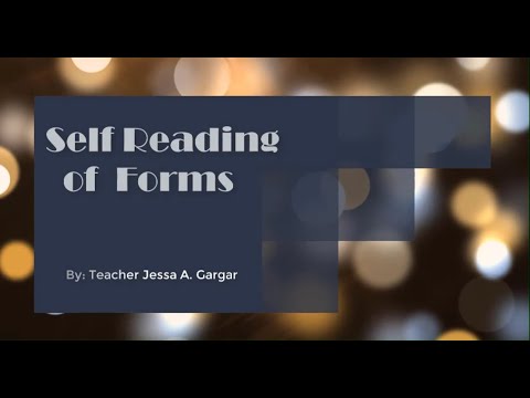 READING OF SCHOOL FORMS USING SPEAK CELL ] EXCEL