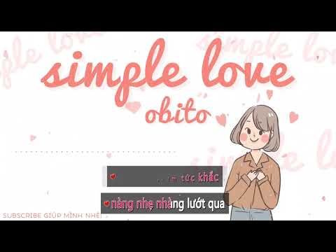 Simple Love - obito | Beat Acoustic Karaoke