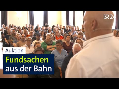 Fundsachenversteigerung der DB: Schnäppchenjagd in Nürnberg I Abendschau I BR24