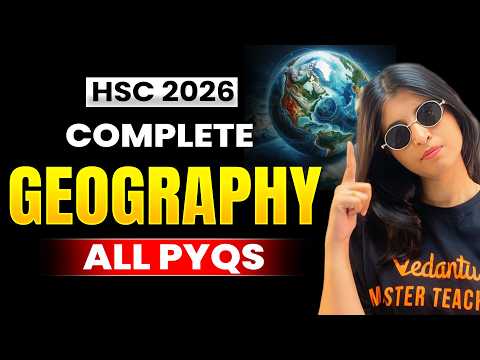 HSC 2026 Geography | Complete PYQs Marathon |  All Previous Year Questions #2