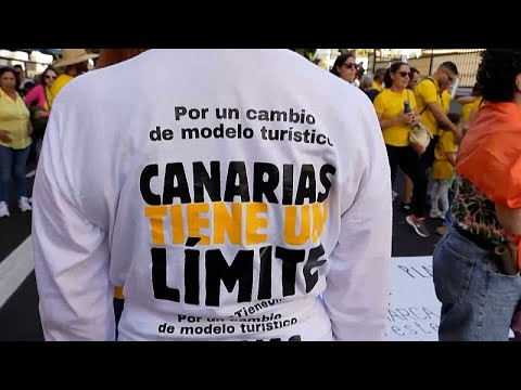 Video Thumbnail: Proteste auf Teneriffa fordern Maßnahmen gegen Massentourismus