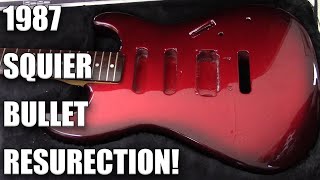 1987 MIK Squier Bullet Resurrection!